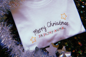 Christmas T-Shirt Embroidery