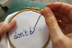 DIY Embroidery: Embroider your own t-shirt