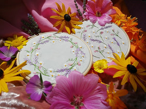 DIY Embroidery: Cottage Garden Floral Kits